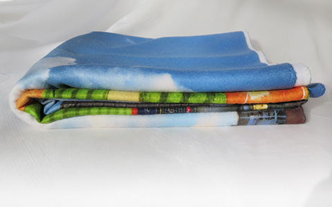 Smooth Fleece Throw